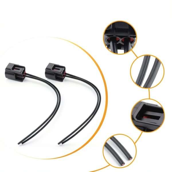 MOTOALL Copper Ignition Coil Lead Wires for Ford-3