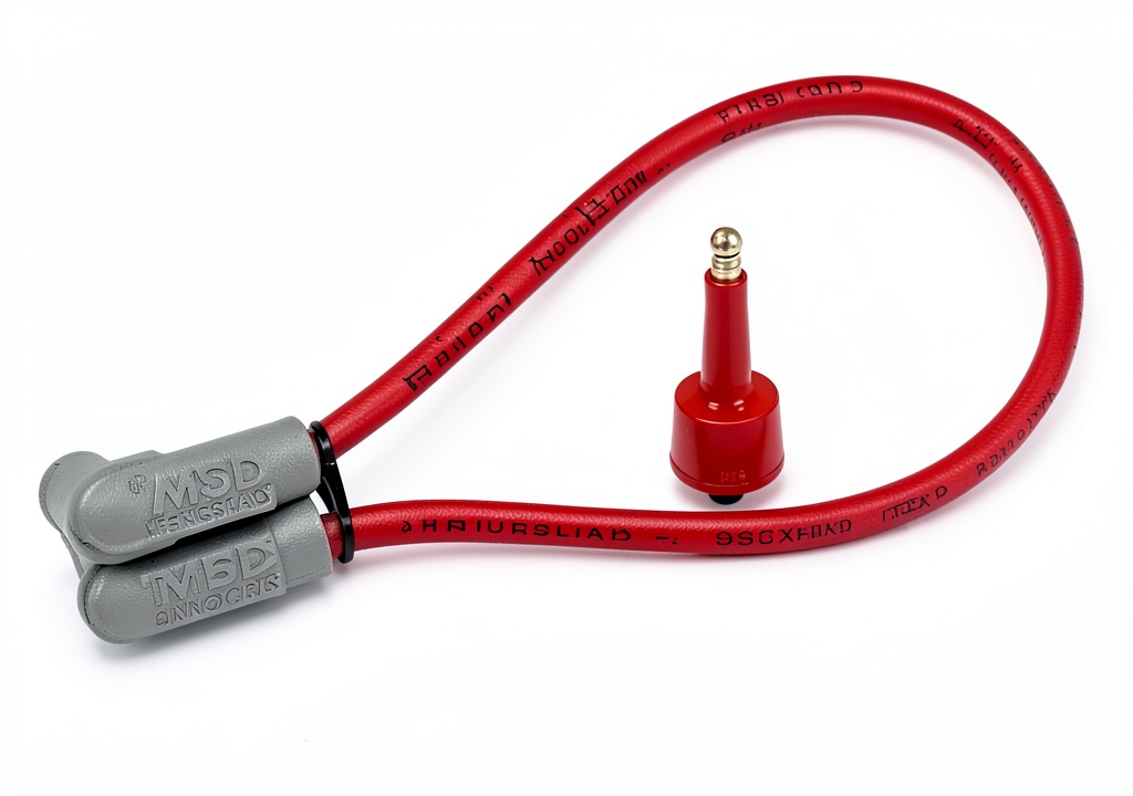 MSD Ignition copper coil lead wire with dual crimp terminals