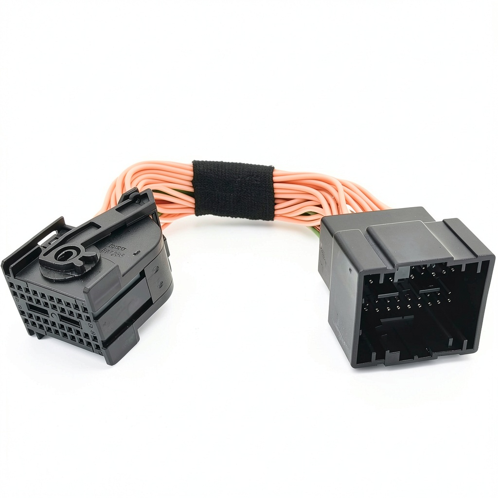 Installing MQB short circuit wire in a vehicle dashboard
