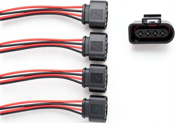 Ignition Coil Lead Wire NewYall Copper Crimp-1
