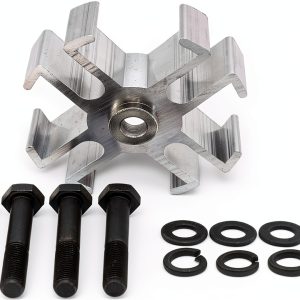 YUCHENSHLP Radiator Fan Spacer Aluminum 1in-0