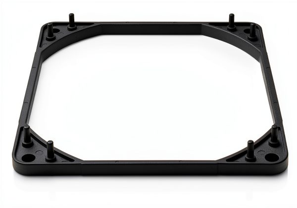Noctua NA-IS1-12 12cm Inlet Spacer Set Anti Vibration Mounts Black-1
