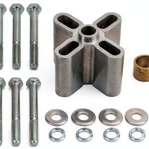 Derale Transmission Cooler Fan Spacer Aluminum 2in Universal Fit-0
