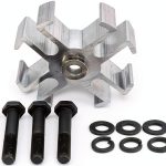 Engine Fan Spacer GSKMOTOR Aluminum 1in GM Chevy Water Pump Kit-0
