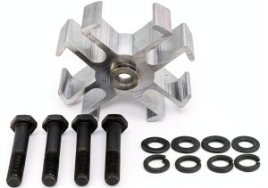 Engine Fan Spacer GSKMOTOR Aluminum 1in GM Chevy Water Pump Kit-0