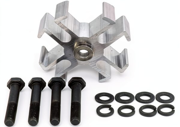 Engine Fan Spacer GSKMOTOR Aluminum 1in GM Chevy Water Pump Kit-0