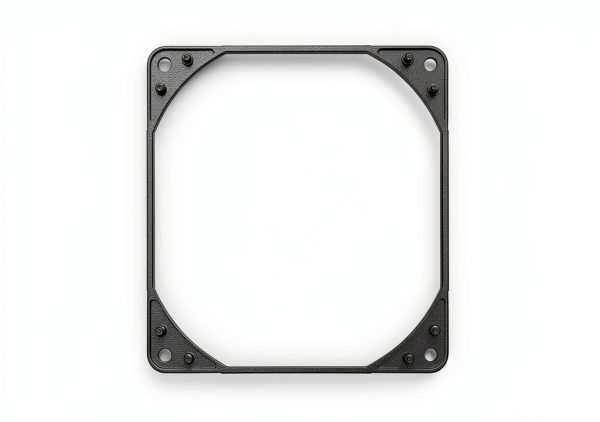 Noctua NA-IS1-12 12cm Inlet Spacer Set Anti Vibration Mounts Black-7