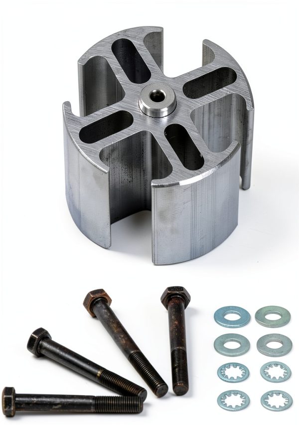 Flex A Lite Fan Spacer Kit Machined Center Position Universal Fit-0