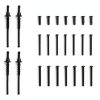 Noctua NA-IS1-12 12cm Inlet Spacer Set Anti Vibration Mounts Black-2