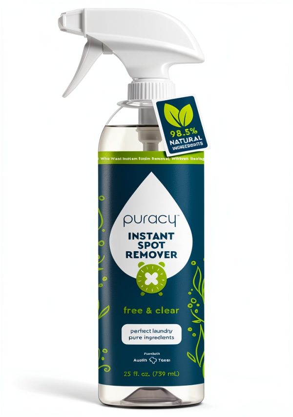 Puracy Laundry Stain Remover 25 Fl Oz Spot Cleaner Plant Enzyme-0