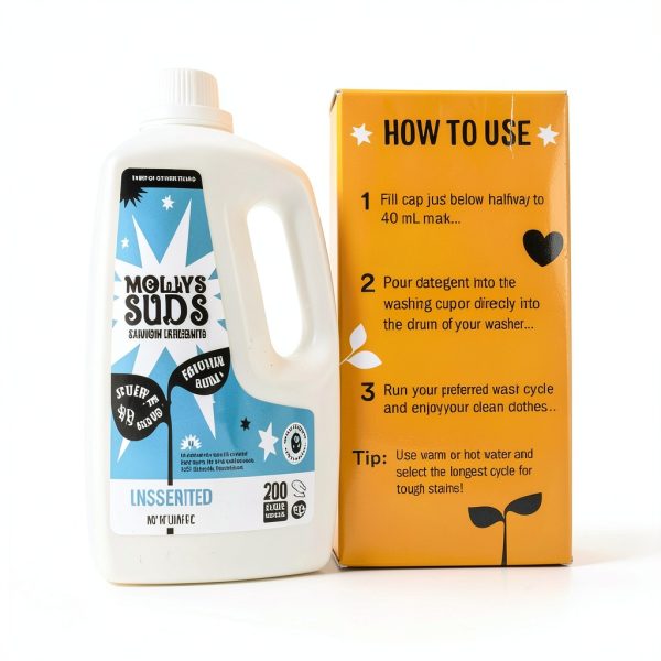 Molly's Suds Liquid Laundry Detergent HE Citrus Grove 100oz-4