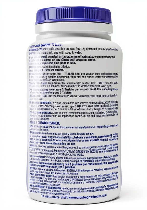 Evolve Concentrated Bleach Tablets - 2 Pack Summer Lavender - 32 Count-1