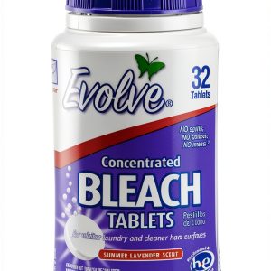 Evolve Concentrated Bleach Tablets - 2 Pack Summer Lavender - 32 Count-0