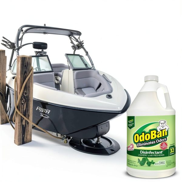 OdoBan Disinfectant & Odor Eliminator, Eucalyptus 32 oz + 1 Gallon-8
